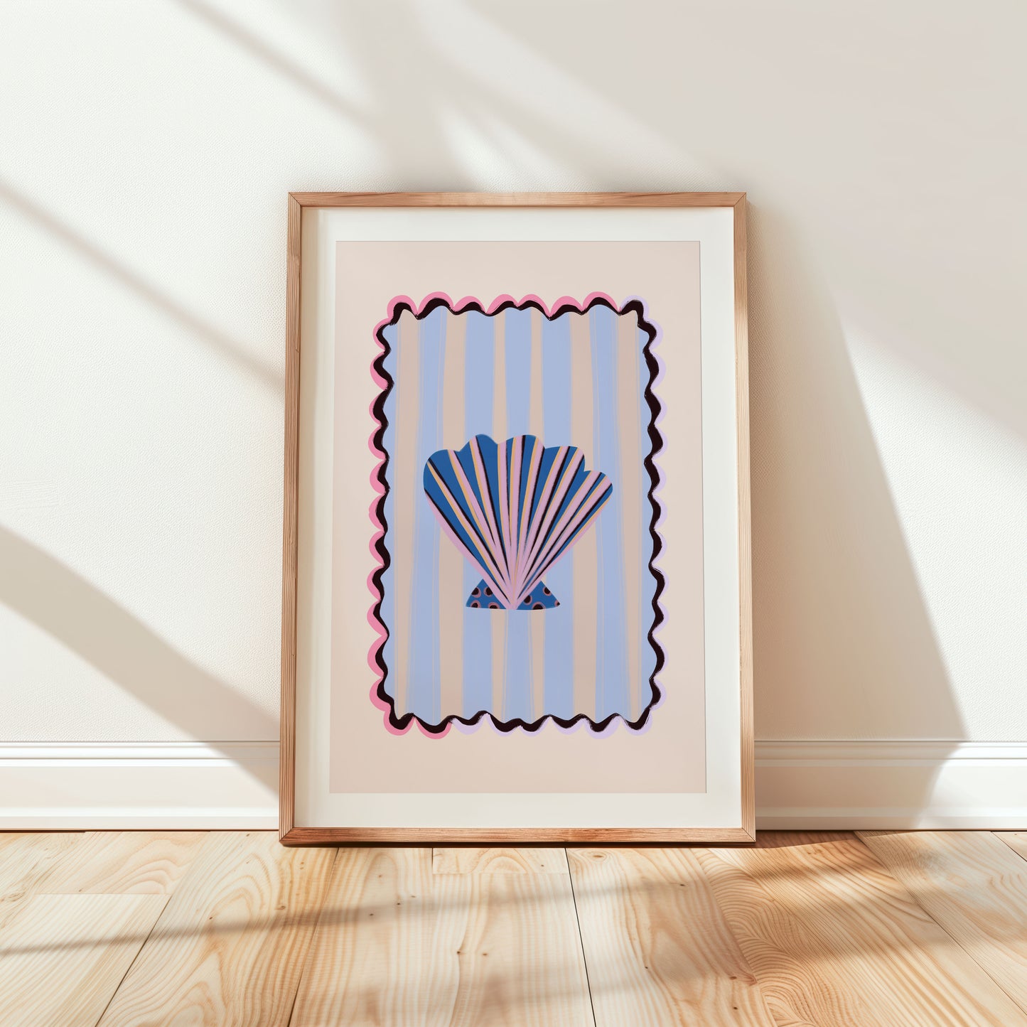 Clam Shell Art Print