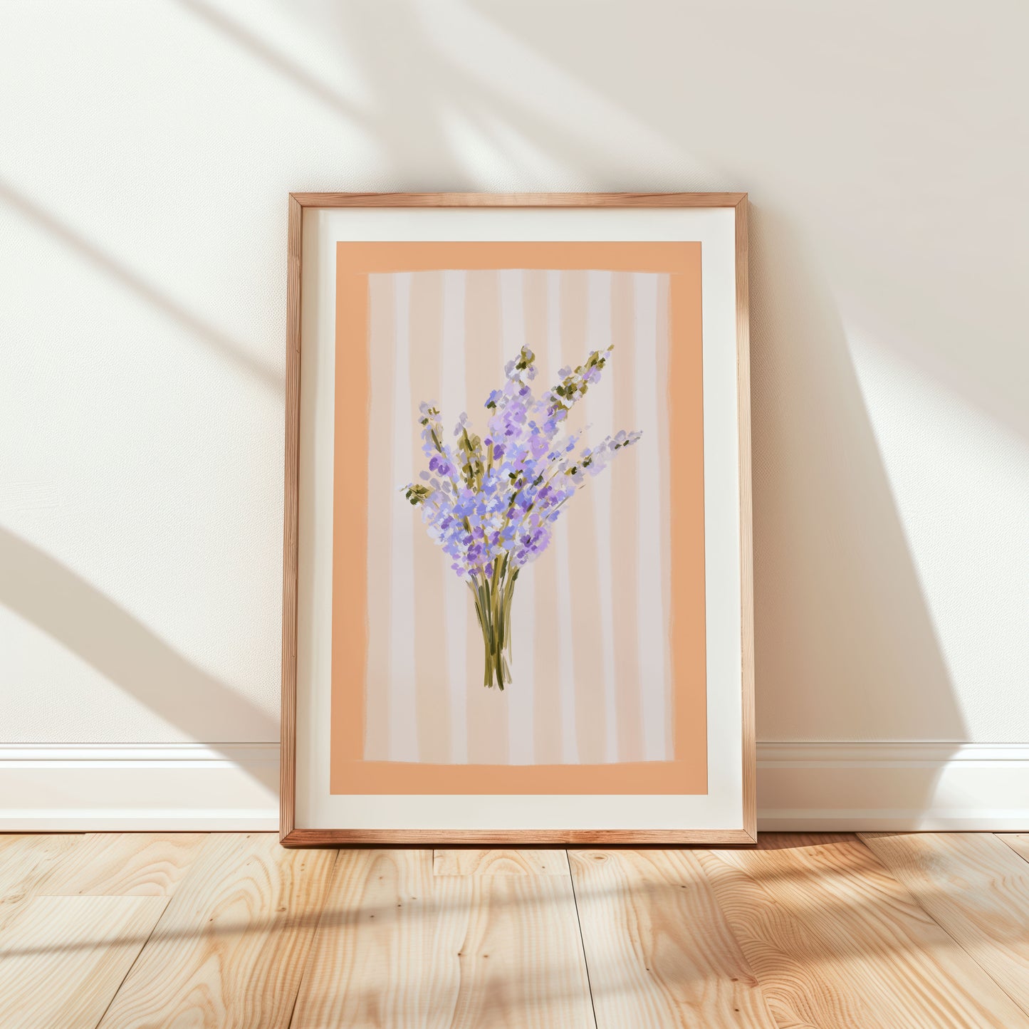 July Birth Flower Art Print