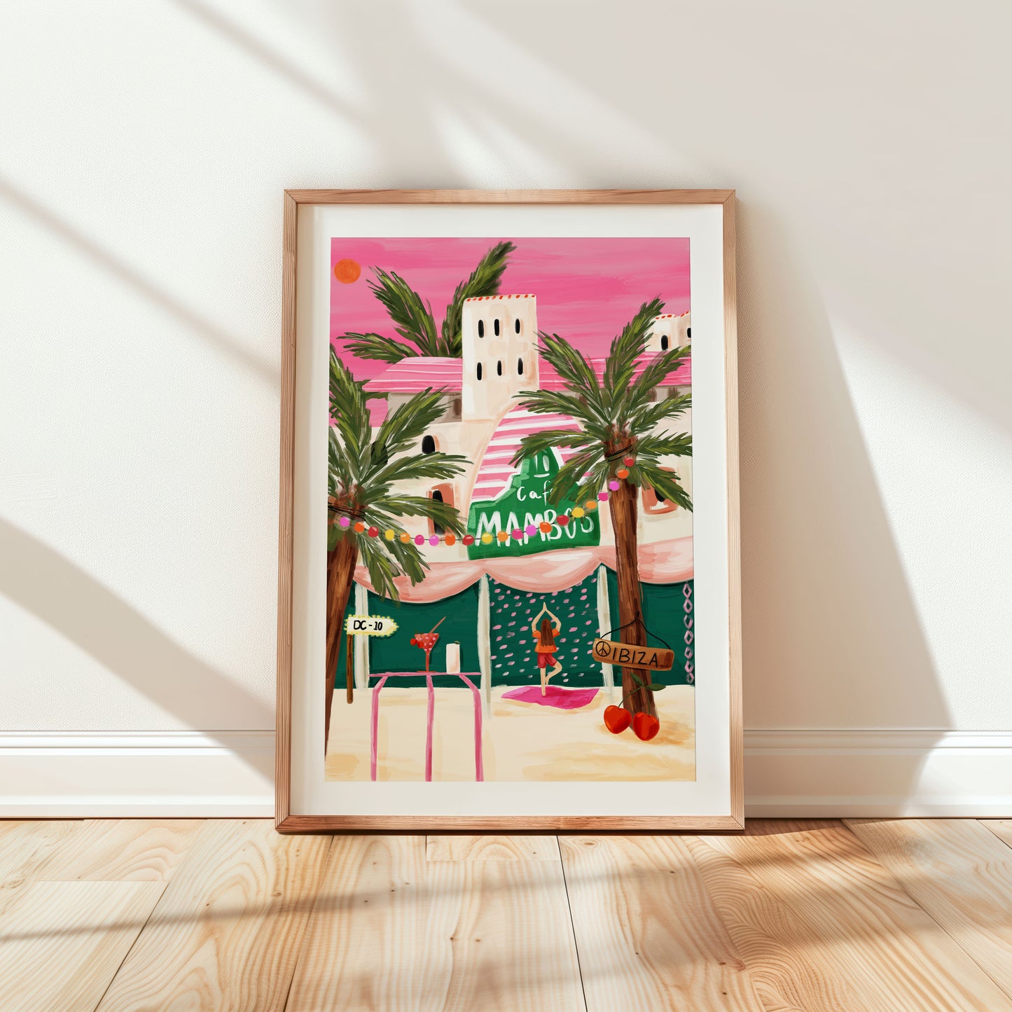 Ibiza Mashup Art Print