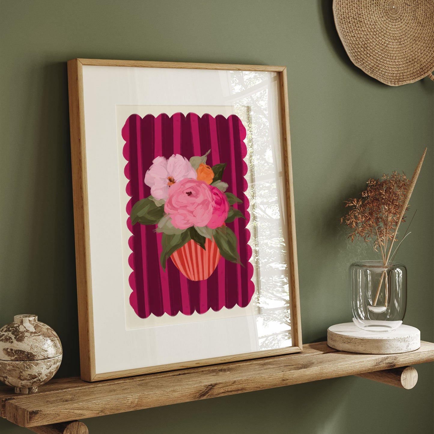 Rose Floral Art Print