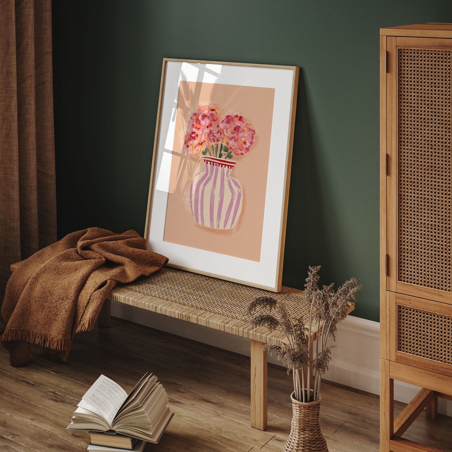 Flower Vase 3 Art Print