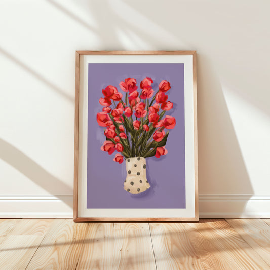 Flower Vase 2 Art Print