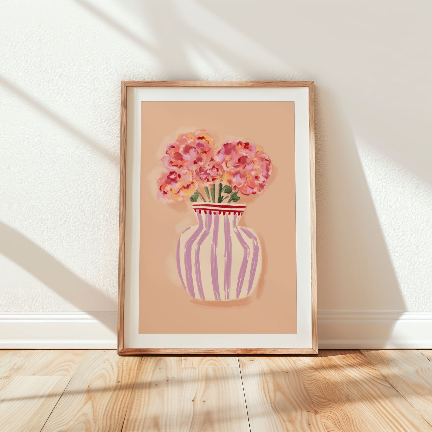 Flower Vase 3 Art Print