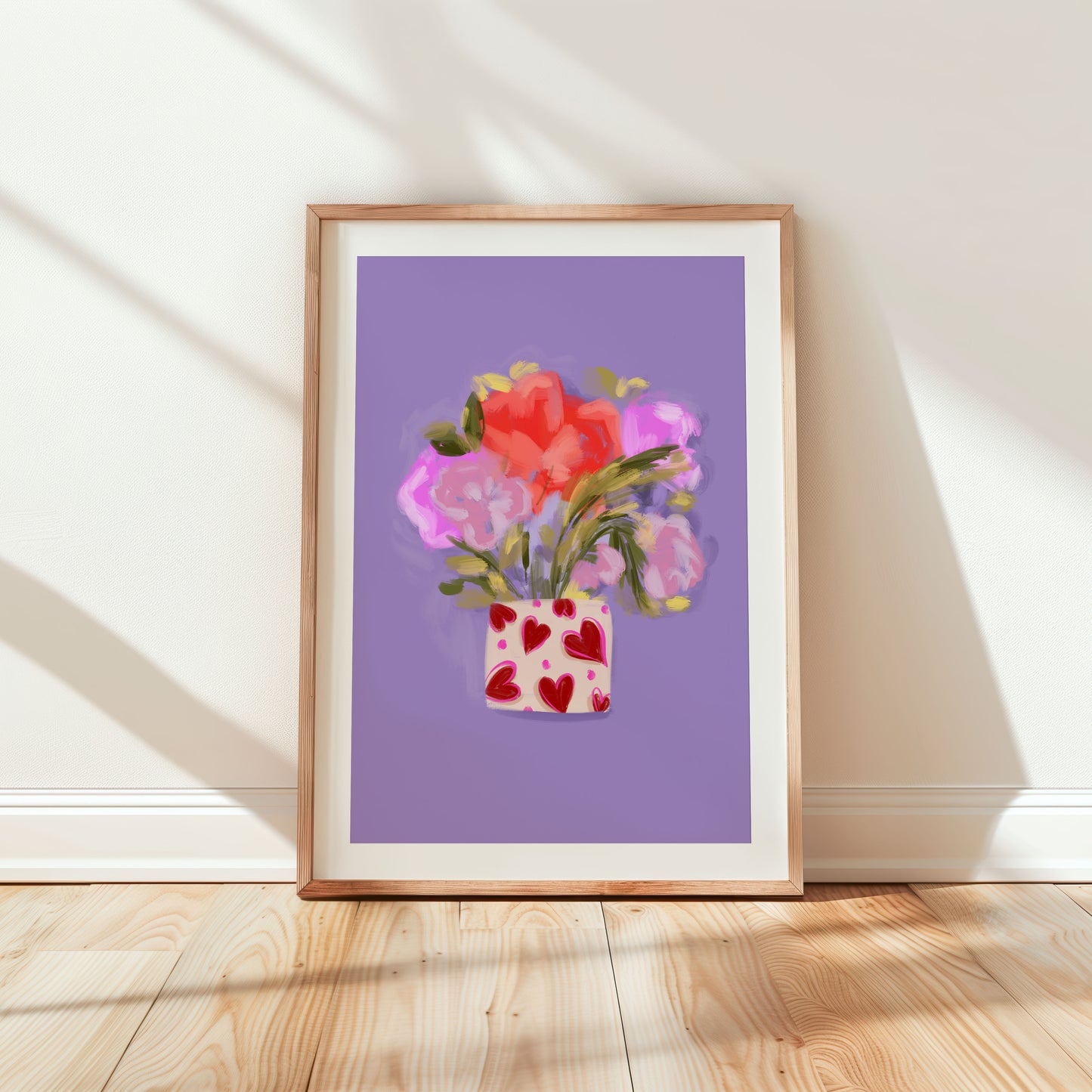 Flower Vase 5 Art Print