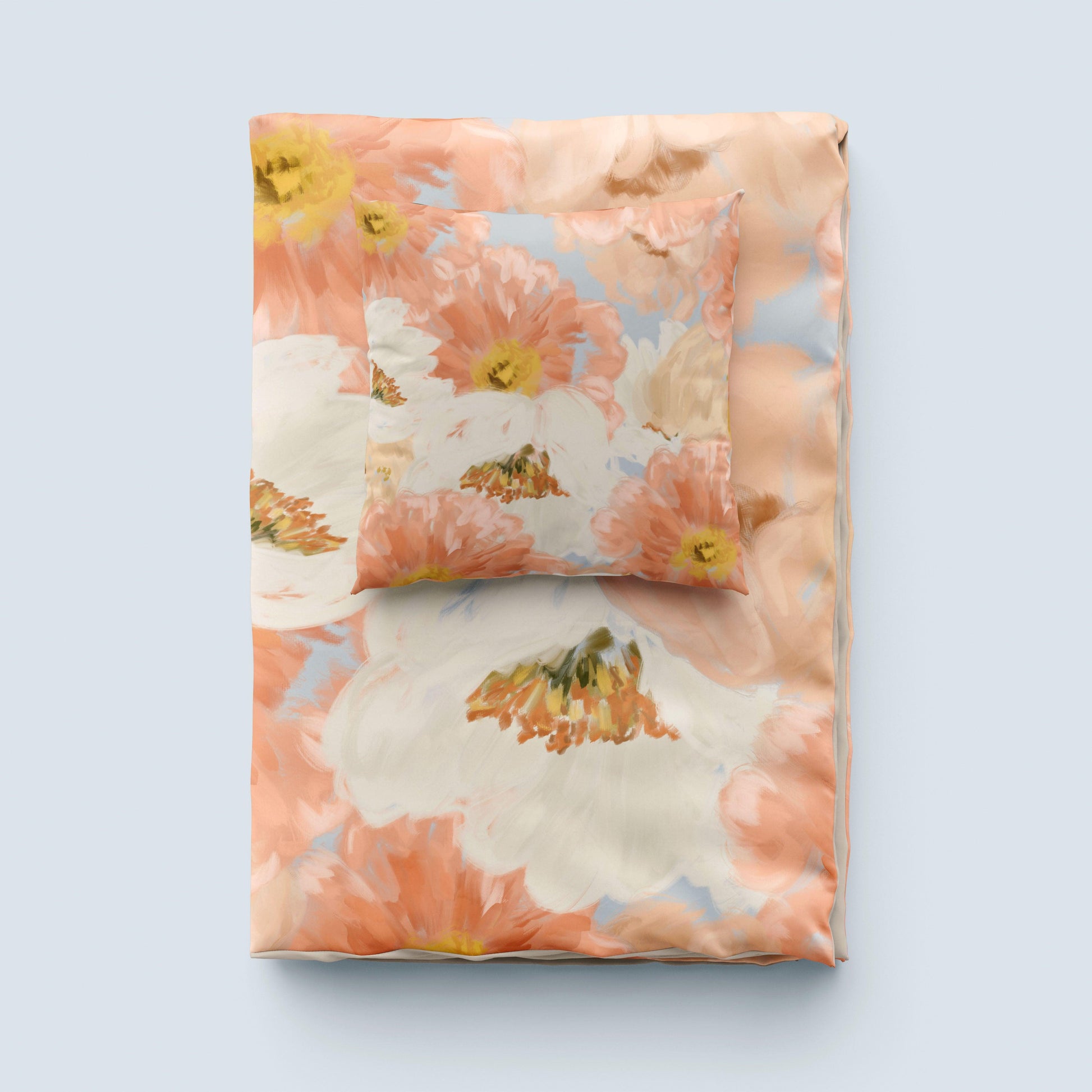 Spring summer floral bedding pattern