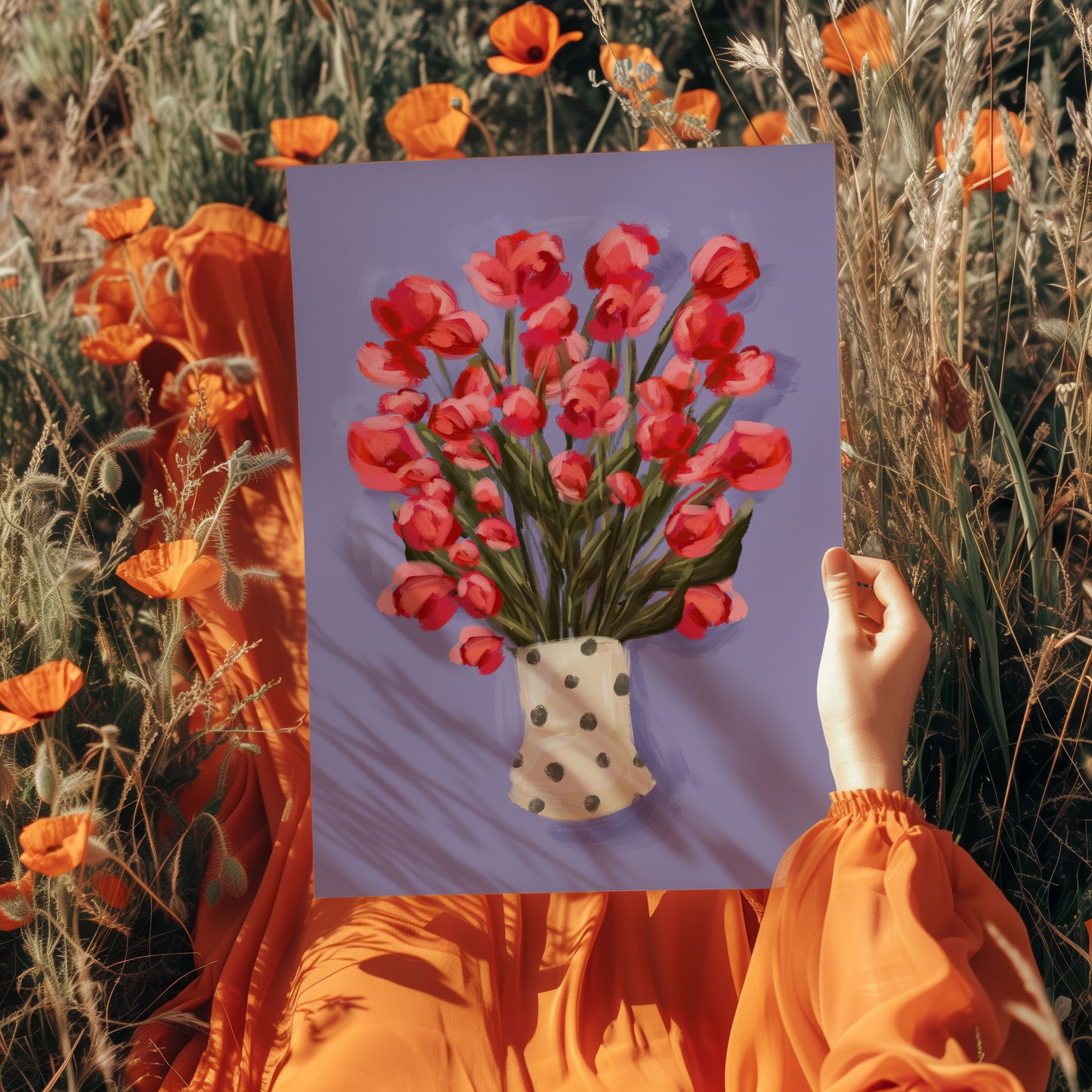 Flower Vase 2 Art Print