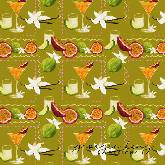 Conversational cocktail pattern design