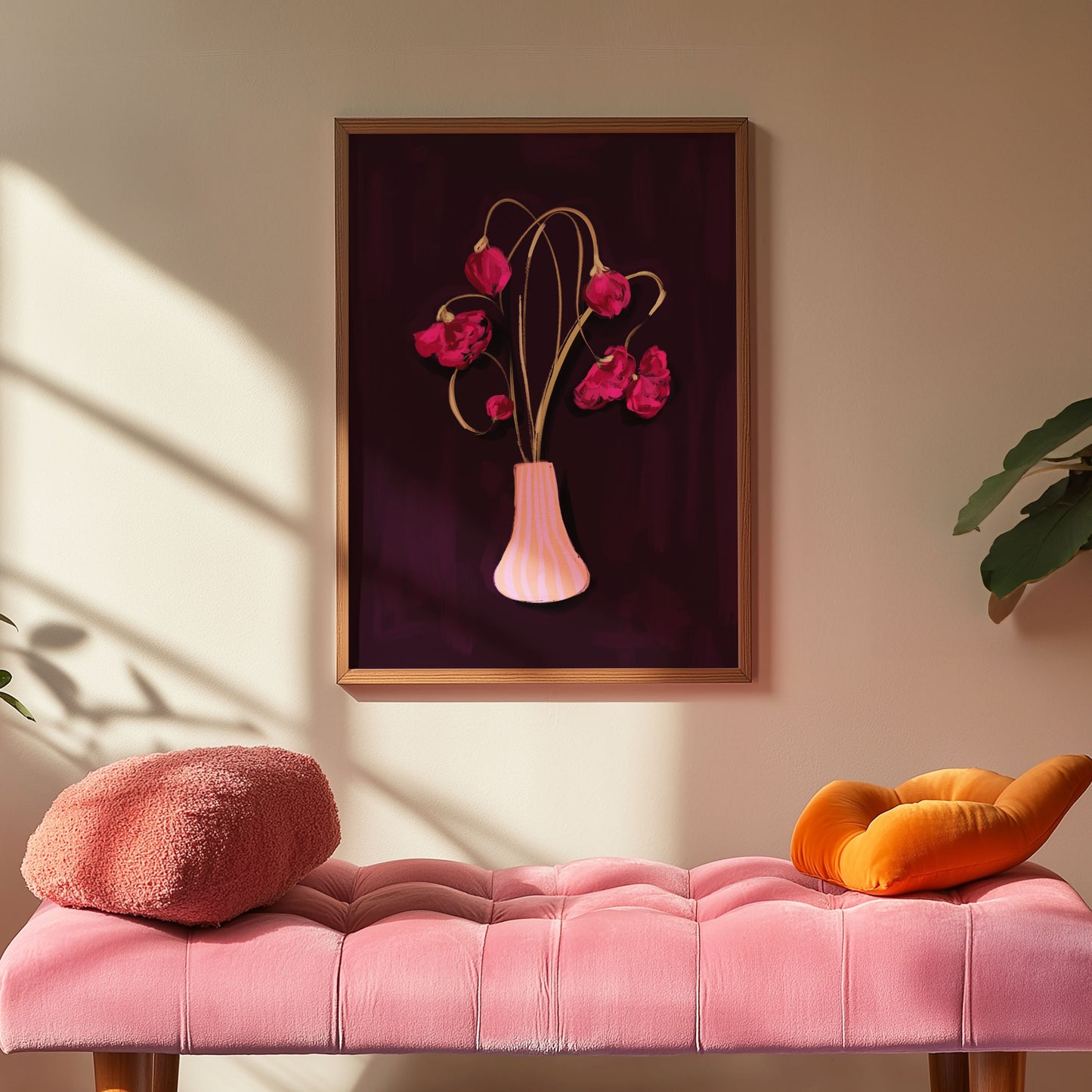 Flower Vase 6 Art Print