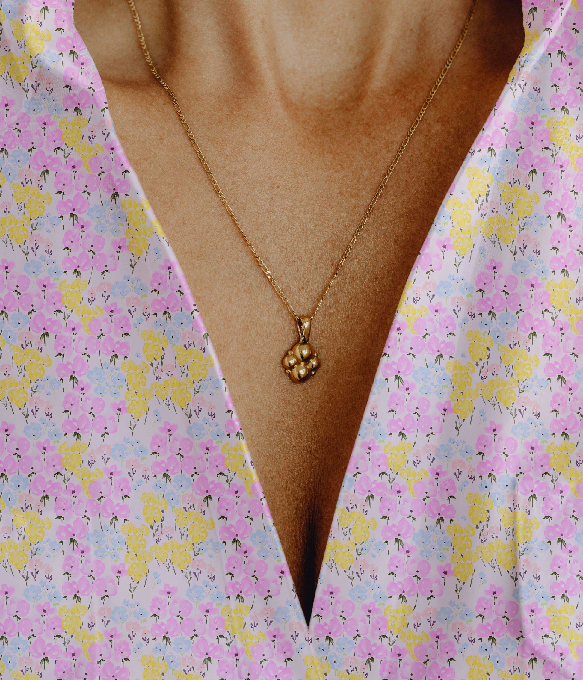 Pastel ditsy floral shirt print